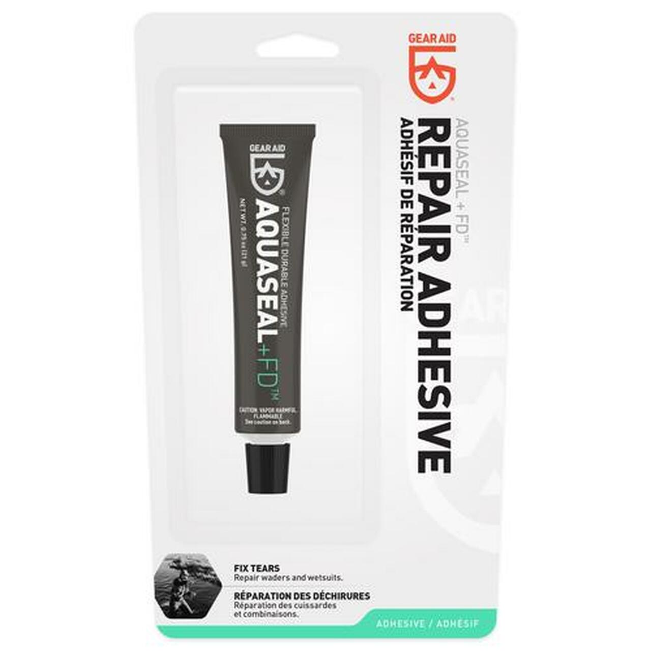 Aquaseal + FD Flexible Durable Adhesive .75oz Gear Aid