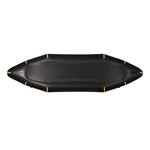 Used - MRS Barracuda R2 Pro Packraft - Black with yellow strips - Removable spray deck