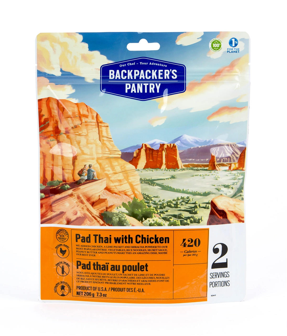 Pad Thai with Chicken - Backpackers Pantry